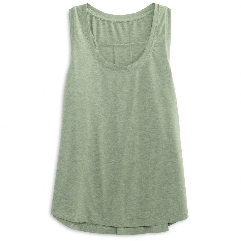 Women's Bimini Performance Tank In SageHiking hoodie