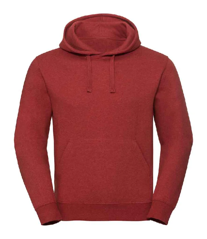 Windbreaker SweatshirtsRussell Authentic Melange Hoodie | Brick Red Melange