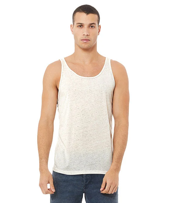 Thermal Hoodies3484 - Bella + Canvas Unisex Triblend Tank Top | Oatmeal